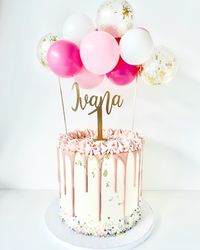 Ballontorte rosa