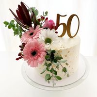 Geburtstagstorte Gerbera 50