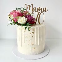 Geburtstagstorte Mama 70 rosa